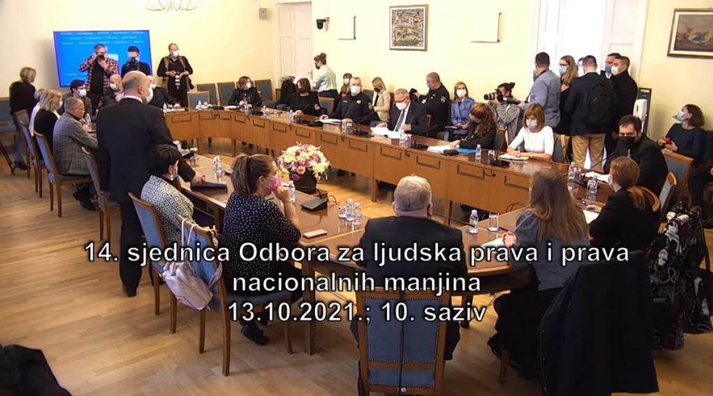 [:hr]sjednica Odbora za ljudska prava i prava nacionalnih manjina, listopad 2021.[:]