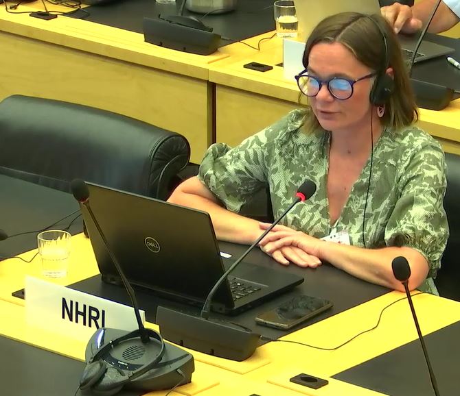 [:hr]Zamjenica pučke pravobraniteljice tatjana Vlašić na zasjedanju CERD-a u Ženevi[:]